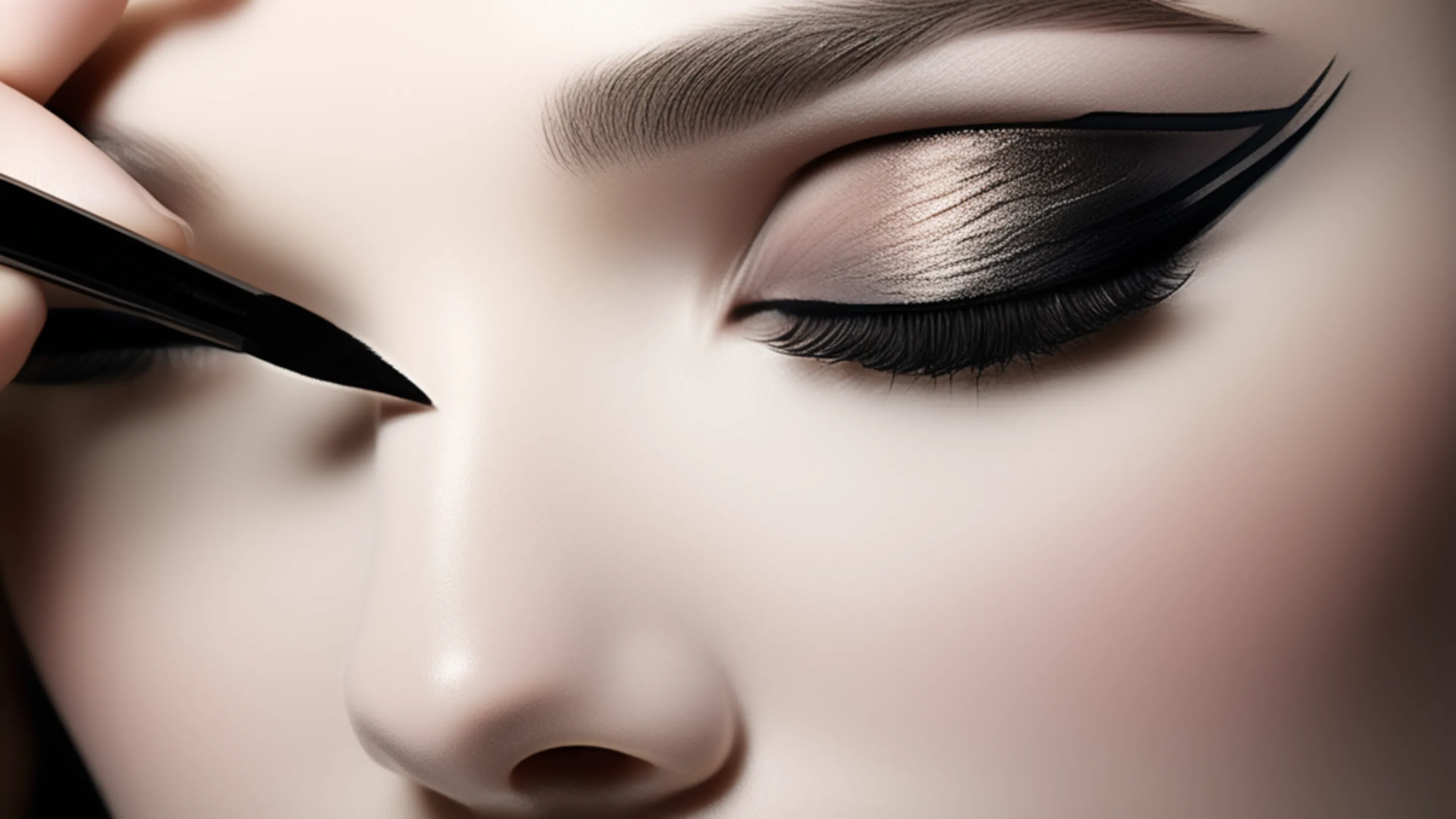 Мастер-класс по созданию крыльевидного макияжа с помощью подводки для глаз: шаг за шагом