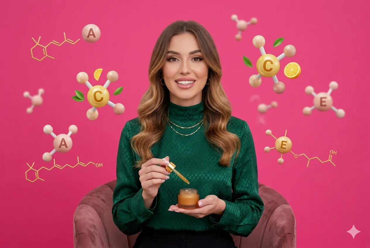 Антивозрастные витамины: как A, C и E помогают уберечь молодость кожи