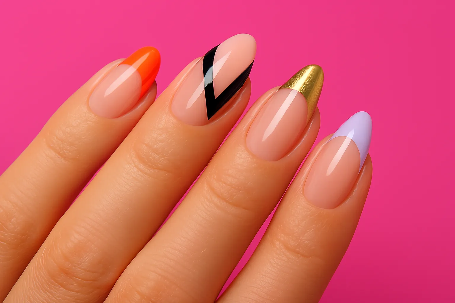 Французский маникюр: новые вариации, которые покоряют мир