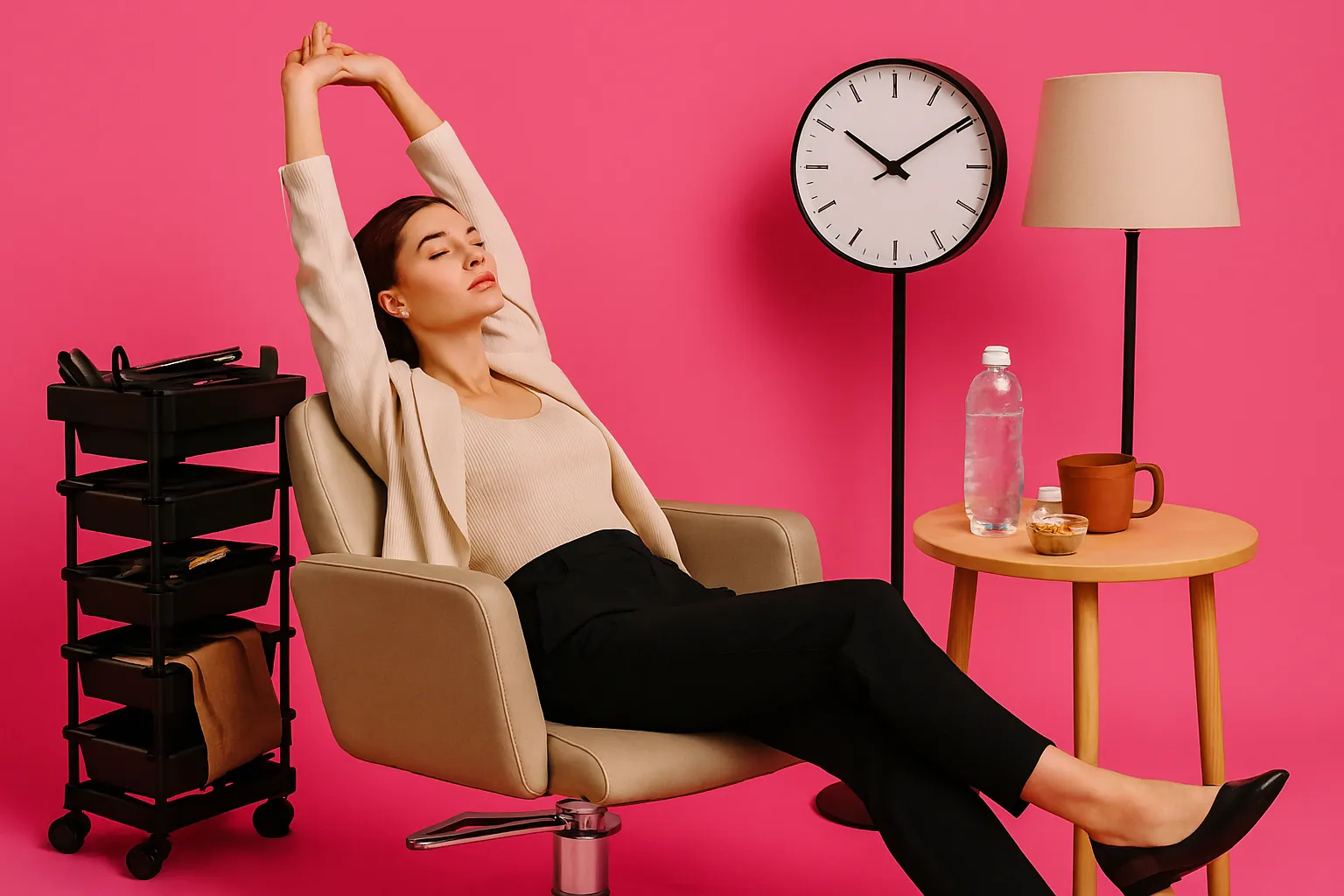 Как организовать перерывы и отдых в плотном графике: стильные и практичные решения для бьюти-мастеров Как организовать перерывы и отдых в плотном графике: стильные и практичные решения для бьюти-мастеров