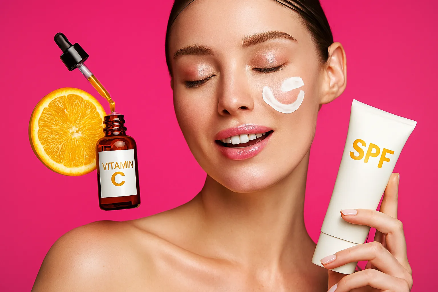 Как правильно сочетать витамин C и SPF