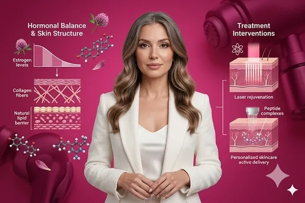 Косметологические процедуры для ухода за кожей в период менопаузы: борьба с возрастными изменениями и гормональным дисбалансом