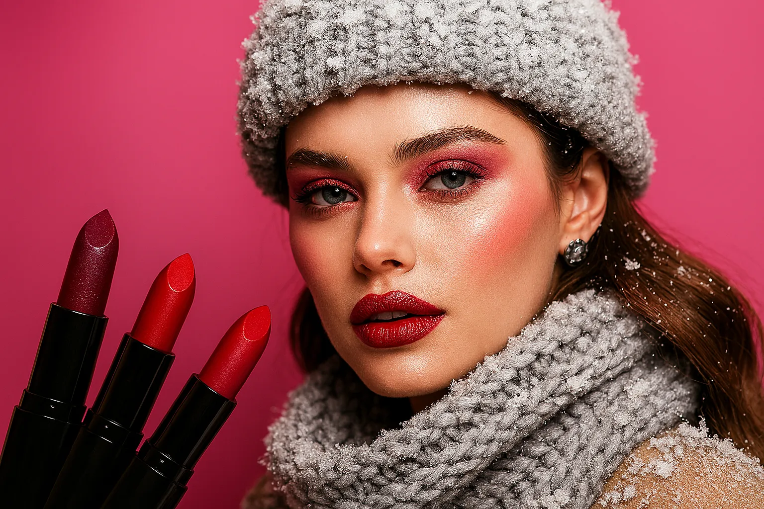 Лучшие оттенки помад для зимы: вдохновение и практичность Лучшие оттенки помад для зимы: вдохновение и практичность