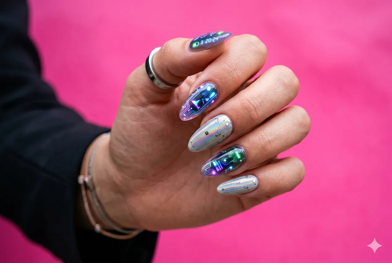 Маникюр будущего: умные покрытия и носимые технологии