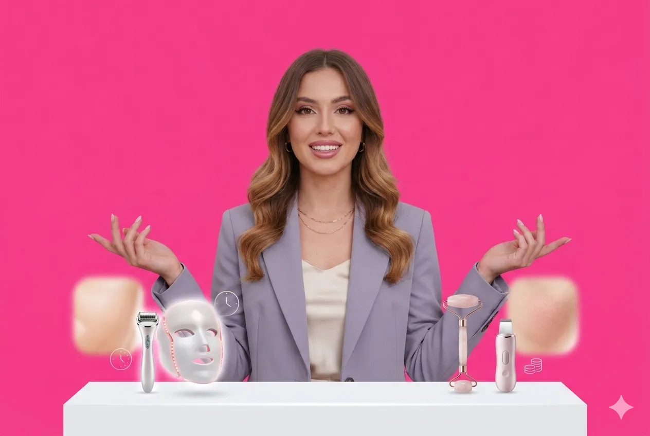 Массажеры и аппараты для домашнего ухода за кожей лица: плюсы и минусы