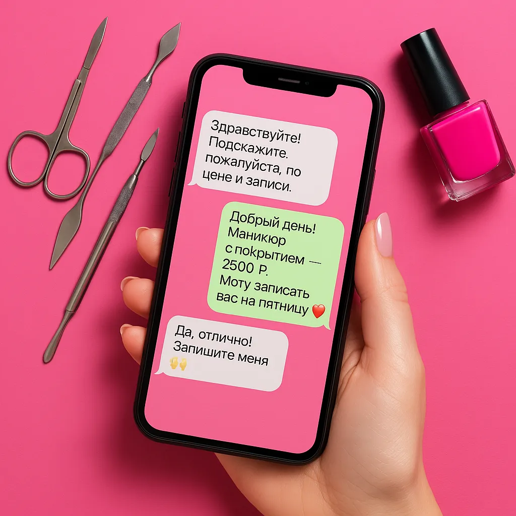 Переписка, которая продаёт: как вести диалог с клиентом, чтобы он сам захотел записаться