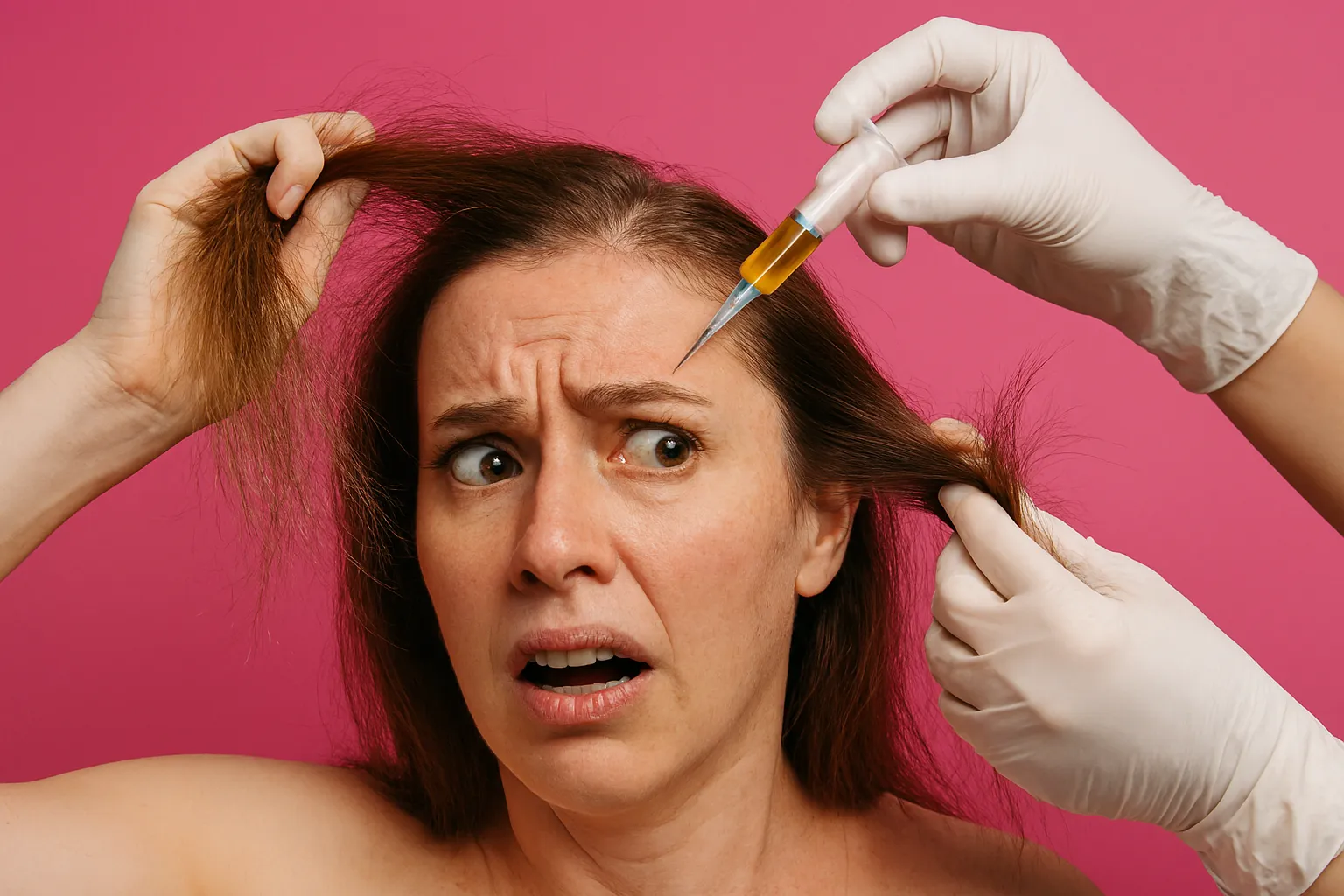 Шок: плазмотерапия может ускорить выпадение волос