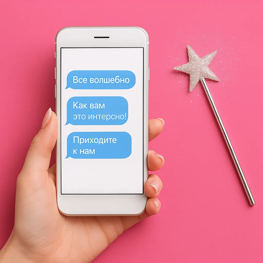 Сообщения с магией: фразы, которые вызывают доверие, интерес и желание прийти