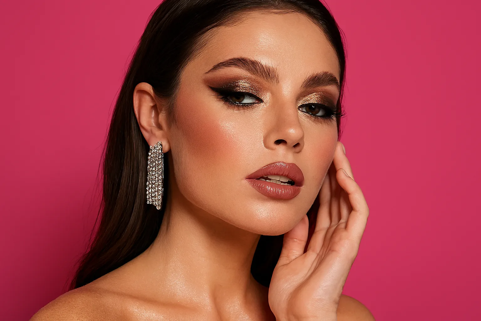 Стойкий глам‑лук для вечеринки: пошаговое руководство