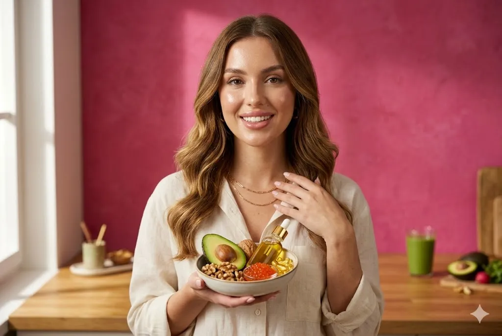 Топ-5 продуктов для «сияния» изнутри: Как за 2 недели изменить цвет лица с помощью правильных жиров