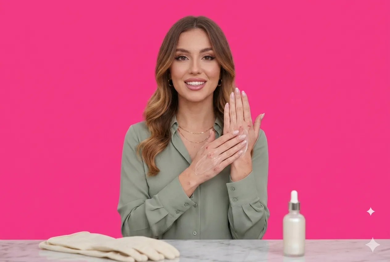 Уход за руками после домашних работ и контакта с химическими веществами