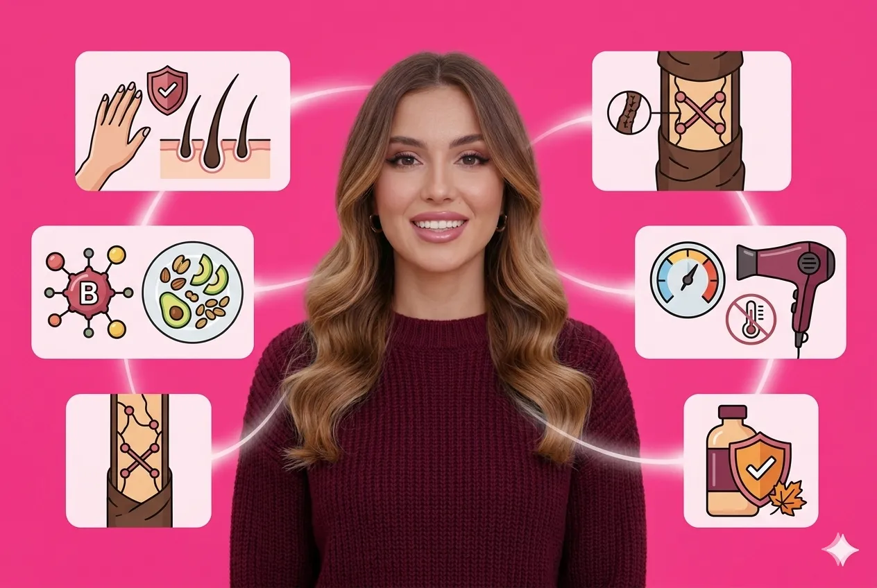 Укрепление и защита волос в осенний период: полезные советы и рекомендации