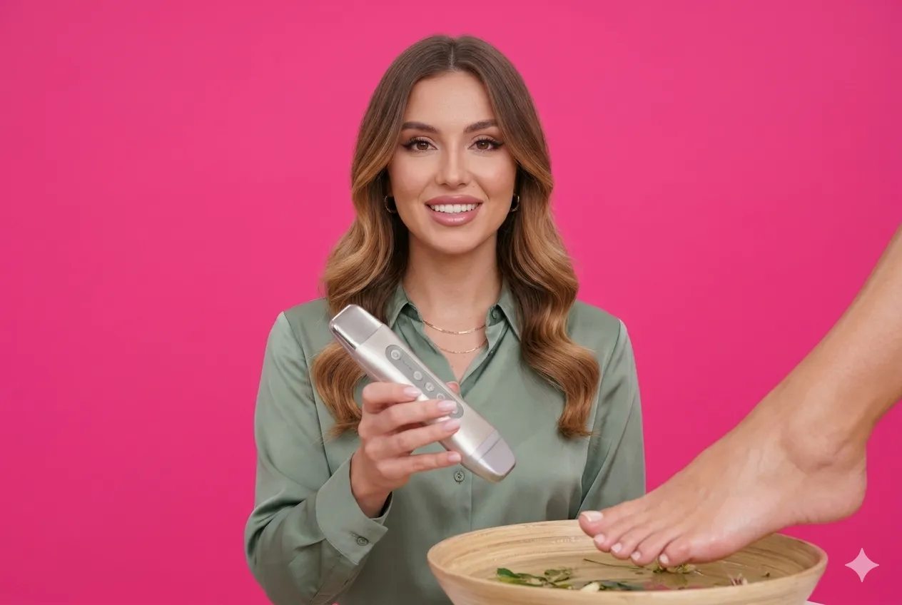 Ультразвуковая терапия для стоп: стимуляция регенерации кожи и укрепление ногтей