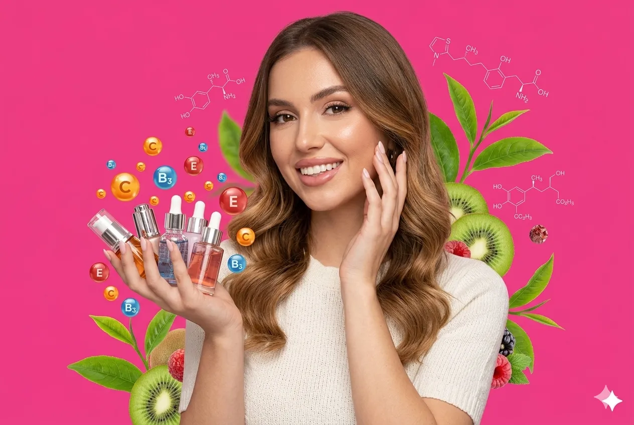Витамины в косметике: роль и влияние на здоровье и красоту кожи