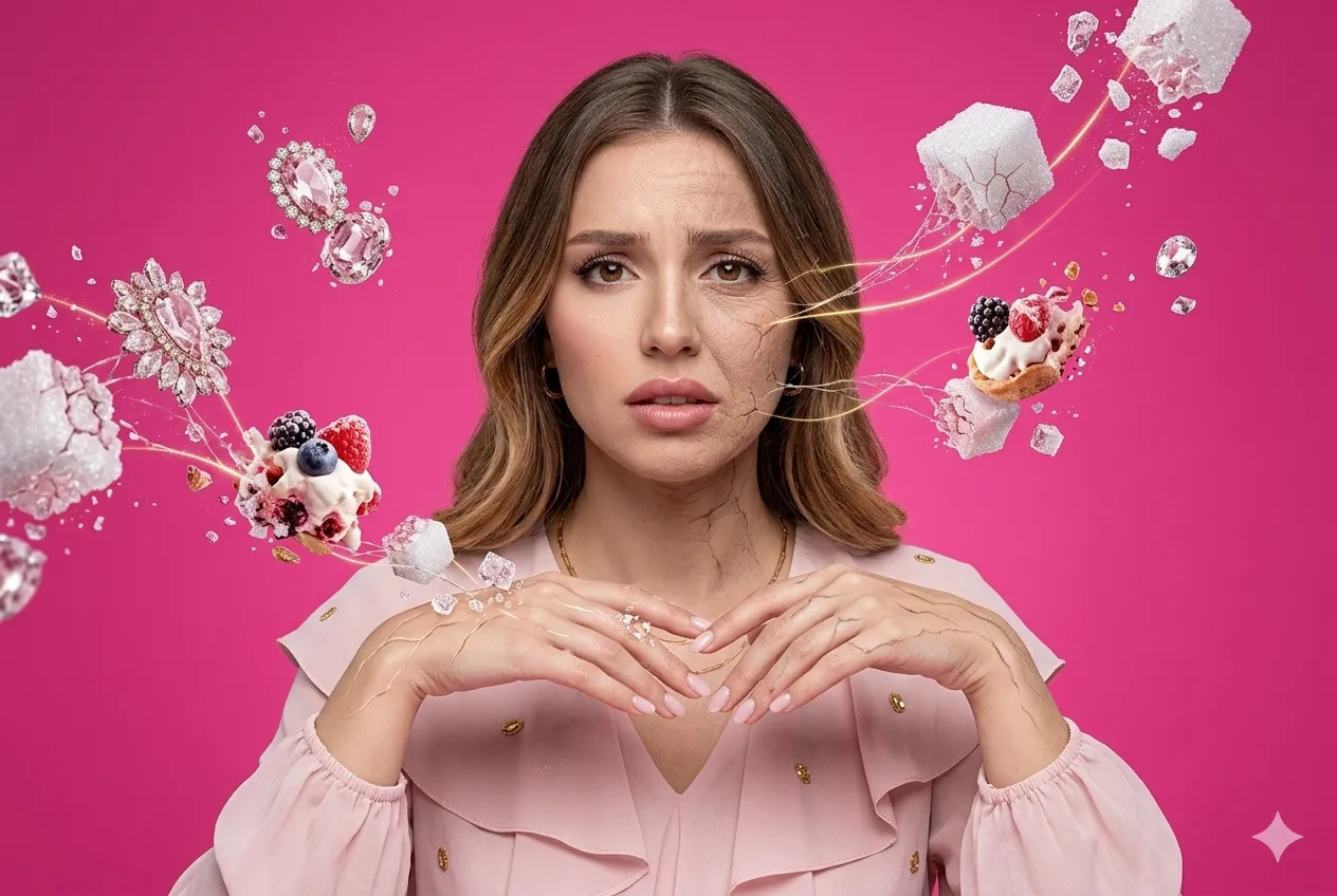 Влияние сахара на старение (Sugar Face): как летние десерты портят кожу
