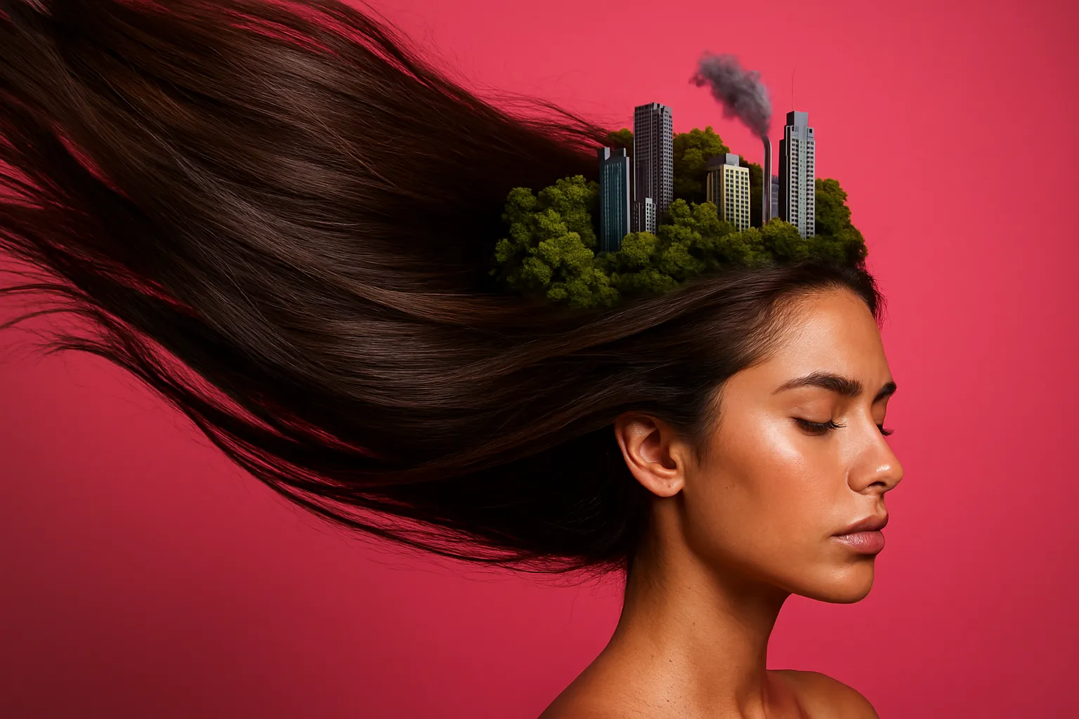 Волосы и экология: как ухаживать в условиях города