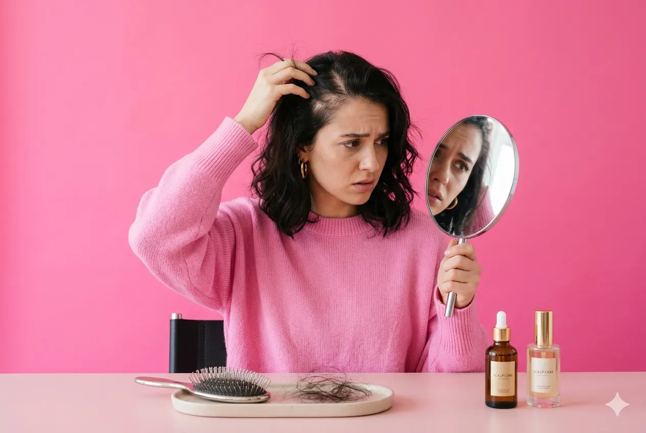 Выпадение волос после стресса: когда пора бежать к трихологу