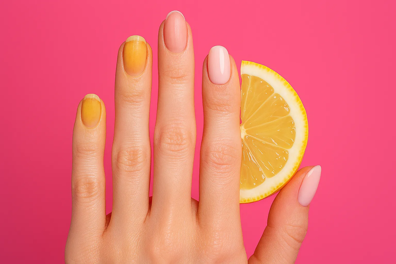 Желтизна ногтей: причины и способы устранения Желтизна ногтей: причины и способы устранения